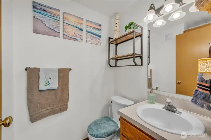 Unit #15332. Main floor powder room.