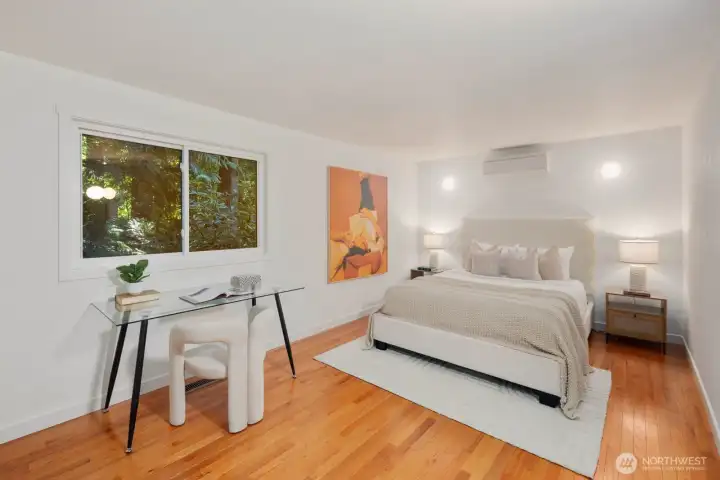 Oversized bedroom