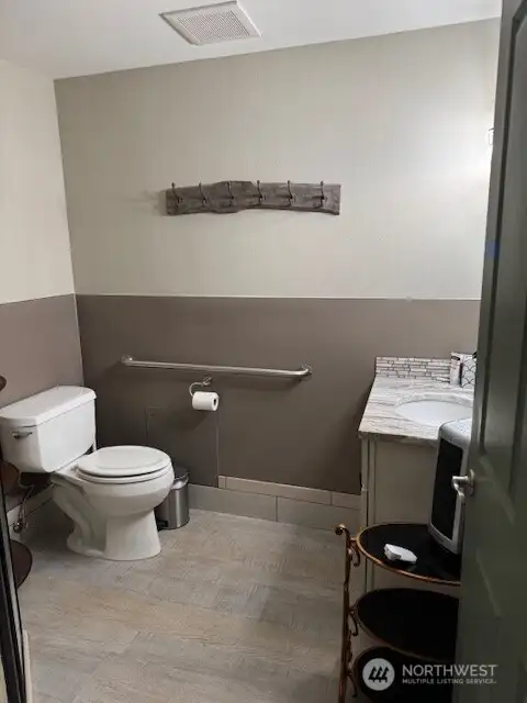 Shared current bathroom