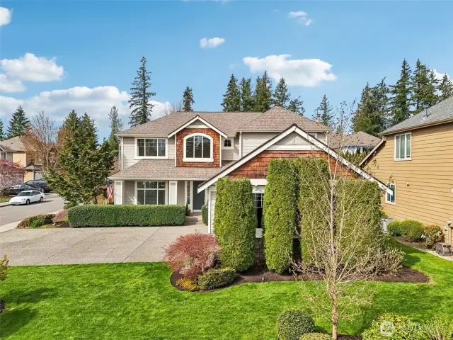 Located in the desirable Remington Heights neighborhood, this beautiful home sits on a corner lot in a quiet cul-de-sac.