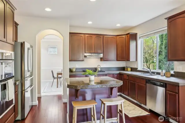 Beautiful Merbau floors and fresh paint throughout the home