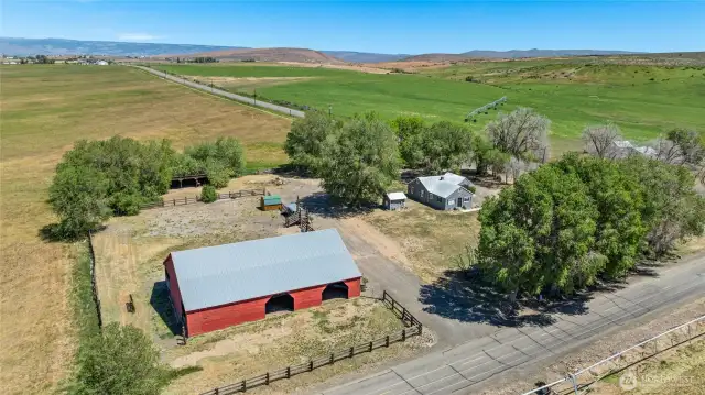 Barn yard and corrals
