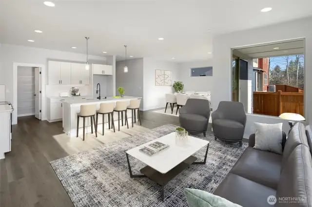 Virtually Staged. Pictures are of Whidbey Plan. Colors and finishes may vary. See Site Agent for details.