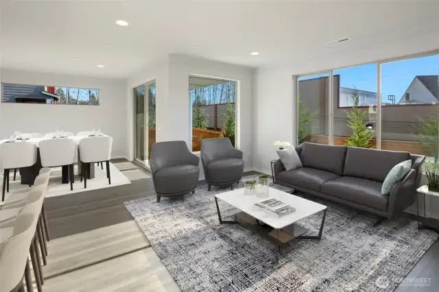 Virtually Staged. Pictures are of Whidbey Plan. Colors and finishes may vary. See Site Agent for details.
