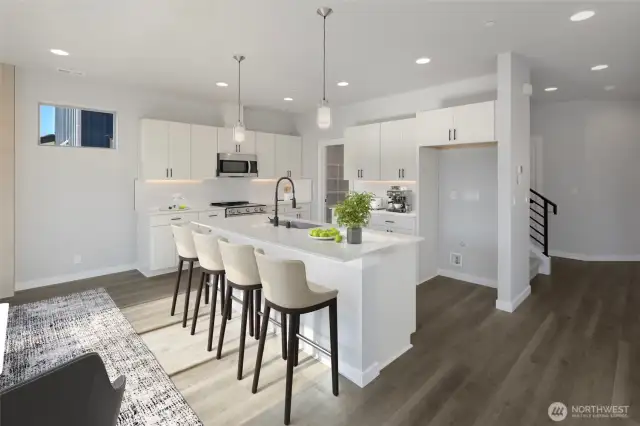 Virtually Staged. Pictures are of Whidbey Plan. Colors and finishes may vary. See Site Agent for details.