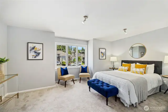 Oversized bedroom