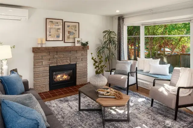 Bright and in amazing condition. Notice the mini split? The home stays nice and cool all summer long.