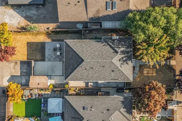 New roof, gutters, and downspouts in 2025.