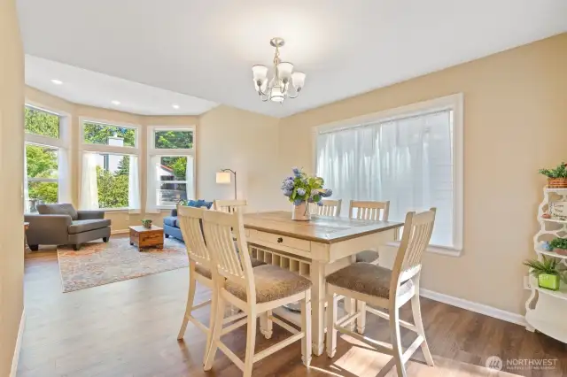 Main level dining room