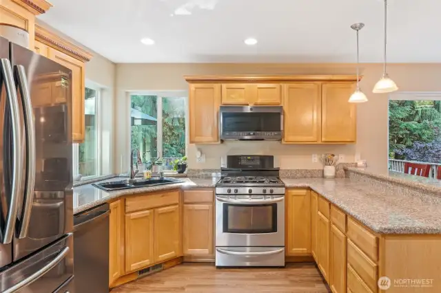 Main level kitchen