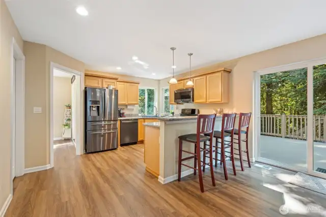 Main level kitchen