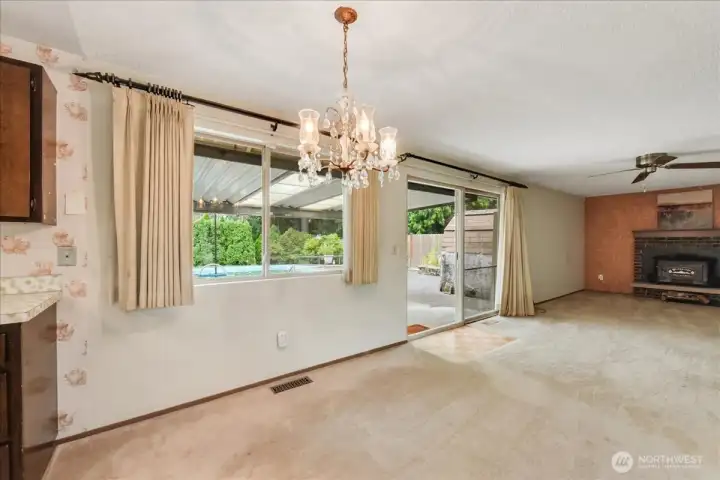 Dining Room and Rec Room