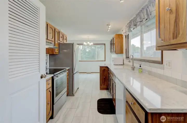 Updated countertops.