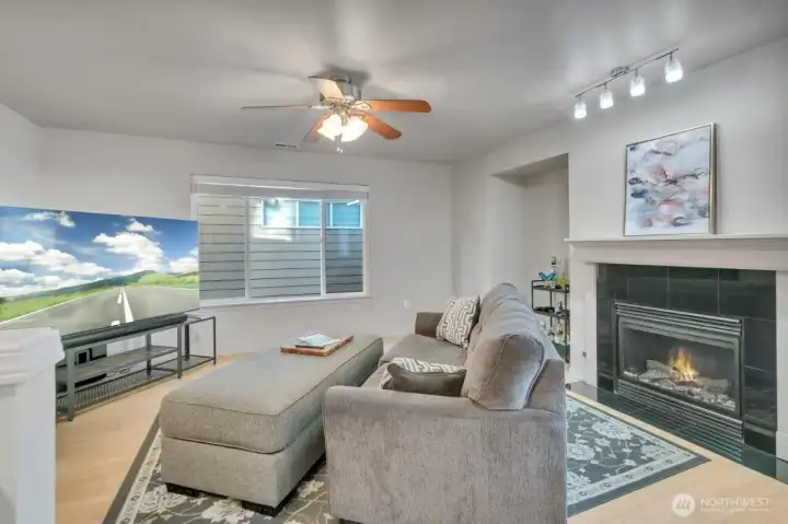 Gas Fireplace for those Chilly Evenings