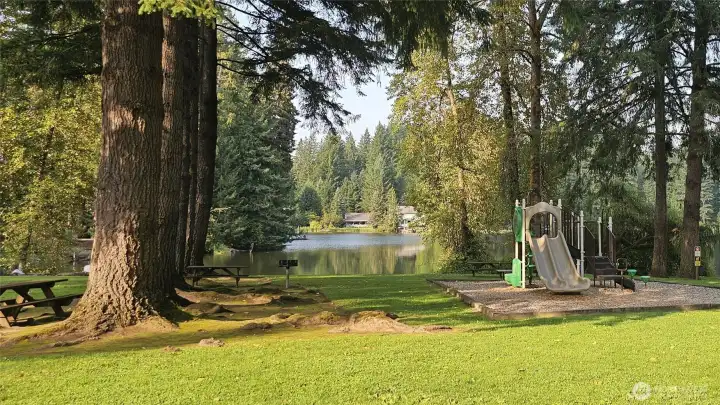 The lake park is just a short walk from your home, a beautiful destination in any weather. Come for a picnic, a daily dog walk adventure, or just sit and take in nature.