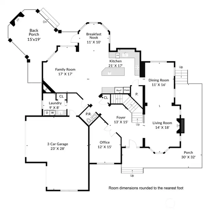Main Floor Floorplan Main Floor Floorplan