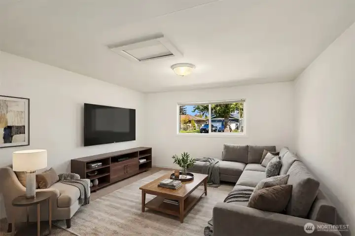 Bonus room --- this could be media gaming room, gym, home office, playroom, or 4th bedroom.  Virtually Staged