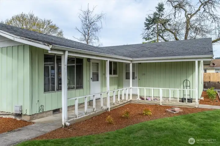 View from Corner of Lot