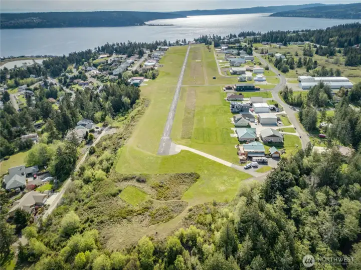 Private community airstrip offering a rare aviation lifestyle opportunity