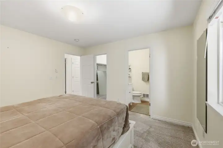 Alternate bedroom view showing room size and layout