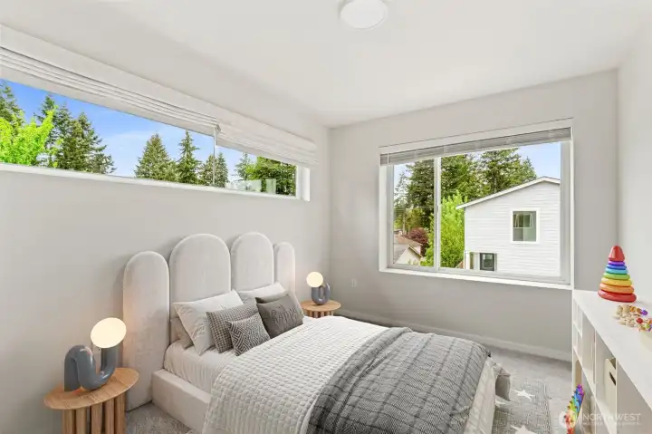 Upper Level Guest Bedroom *Photo Virtually Staged*