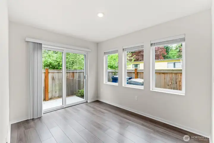 Lower Level Bonus Room, Opens to Patio