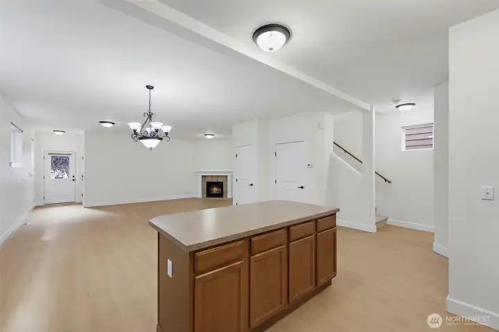 Open plan