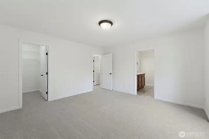 Primary walk-in closet