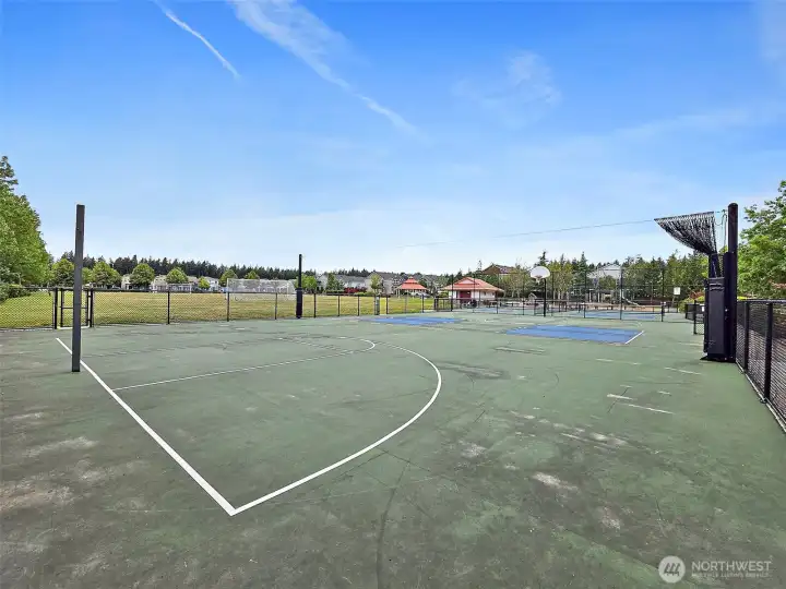 Athletic courts