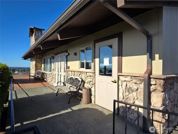 Clubhouse Entrance