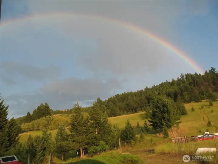 View NE with Rainbow View NE with Rainbow