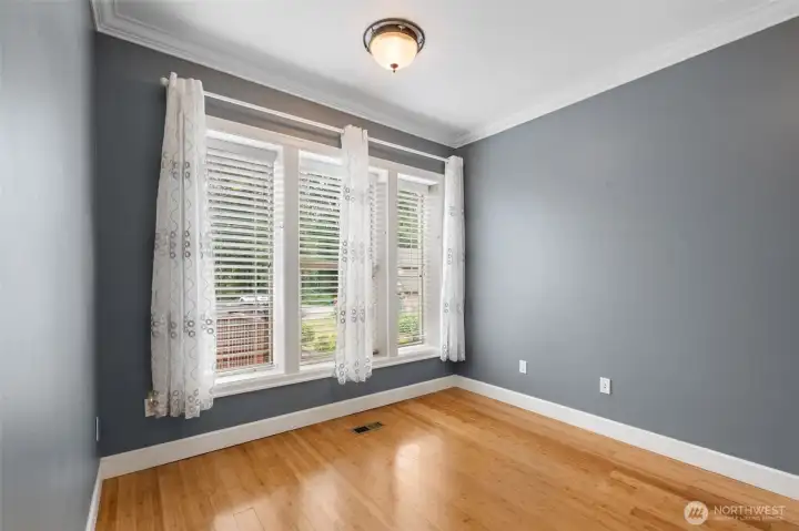 Bedroom #1 with bamboo flooring
