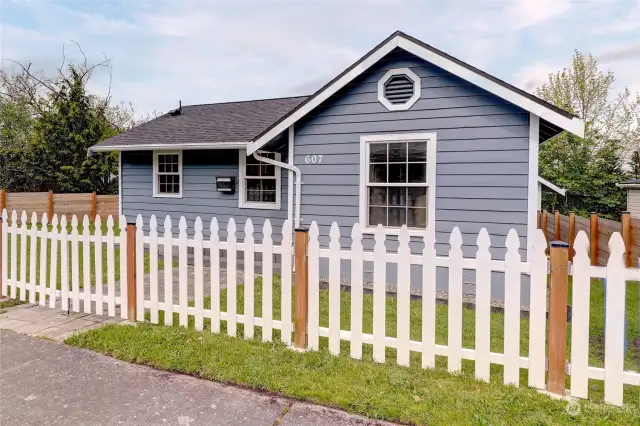Home has been totally renovated over the past 2-4 years and comes complete with a white picket fence!
