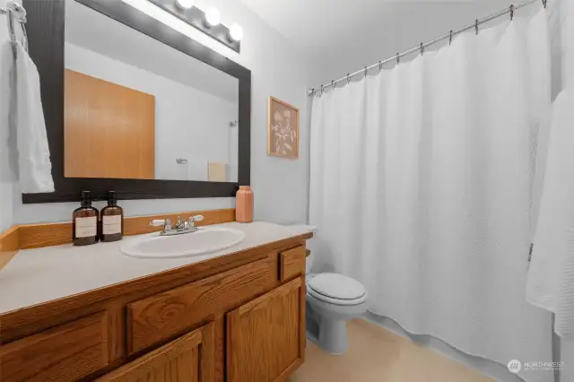 Hall Bathroom for additional bedrooms