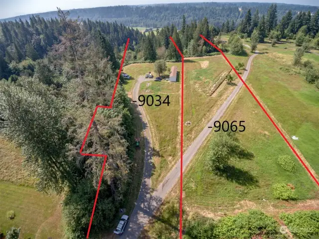 Both lots sold together. 9.99 Acres in total