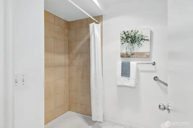 Primary bath shower