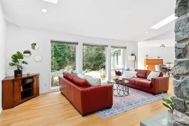 Just inside from the entry - enjoy open concept living.