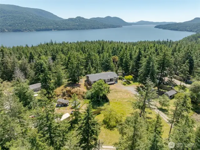 Welcome to 168 Jackson Rd, a private and serene oasis of a property located a short walk from the golf course and just 2 miles to Eastsound Village. Conveniently located just minutes to town and the ferry, this sought after location provides not only convenience but feels remote.
