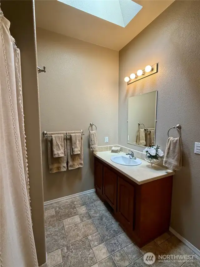 Second full bath.