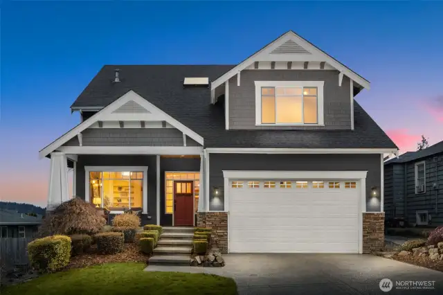 Meticulously maintained custom craftsman home in a superb location