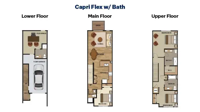 Capri Flex with Bathroom