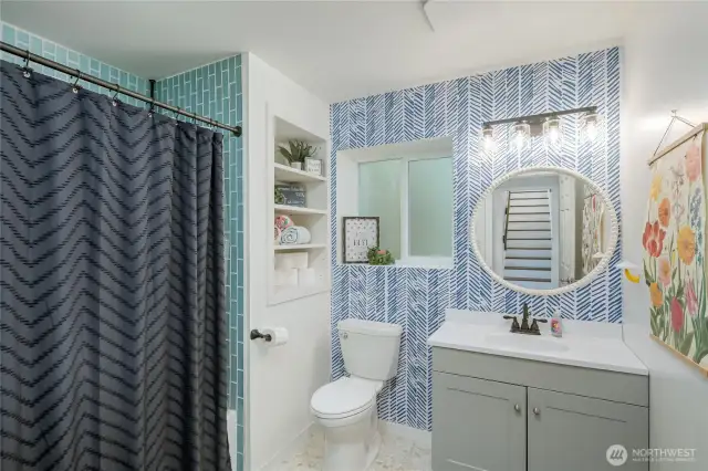 Lower full bath