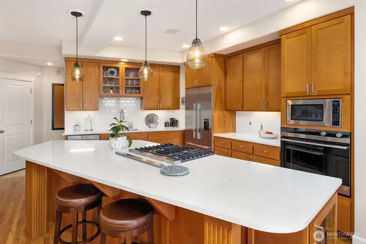 Top of the line appliances a chefs dream