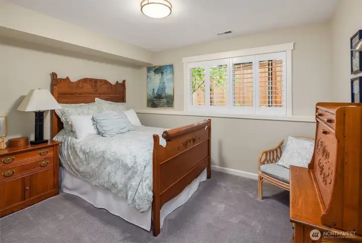 4th bedroom in lower level.