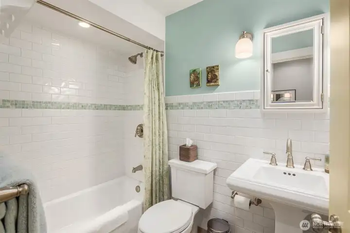 Lower level full bath