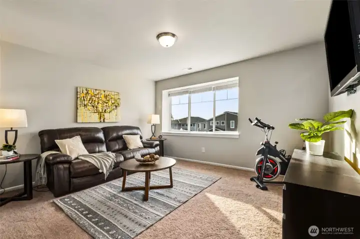 Fifth bedroom can instead be used as a media room, play area, or second living space.