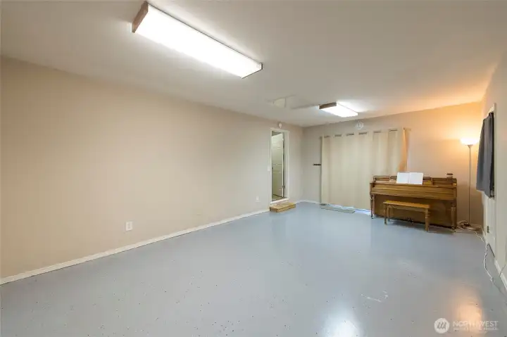 Former double garage now transformed into bonus living space.