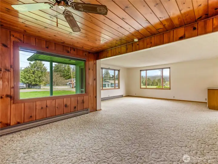 Classic bones in this mid-century home.