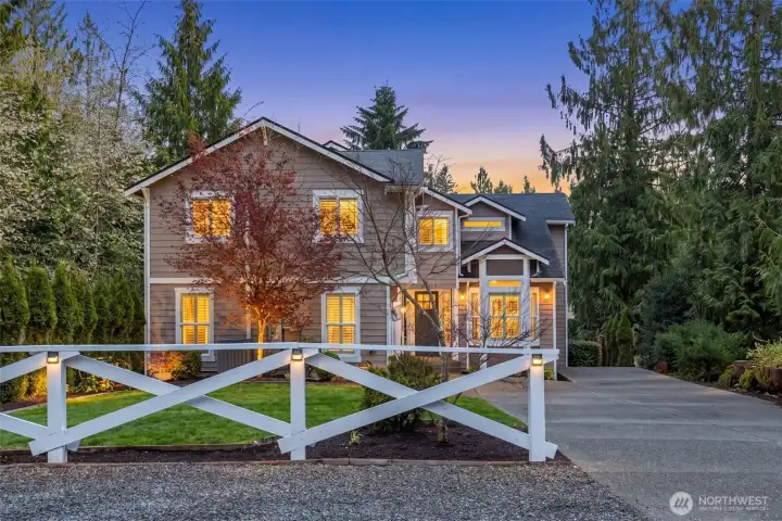 LAKE LIVING at its finest in this exceptional custom NW Craftsman,  thoughtfully refreshed home with new carpet, fresh paint, and stylish lighting is a rare turnkey waterfront opportunity