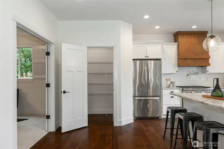 Large walk in pantry